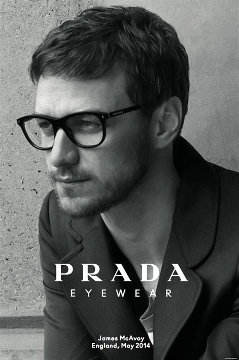 james mcavoy prada glasses